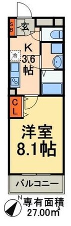 アウルム日暮里の物件間取画像